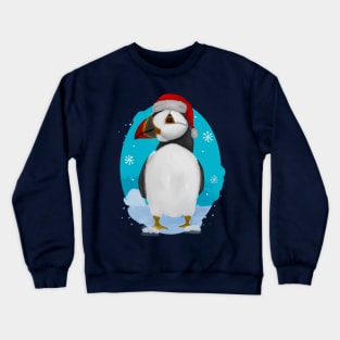 Winter puffin Crewneck Sweatshirt